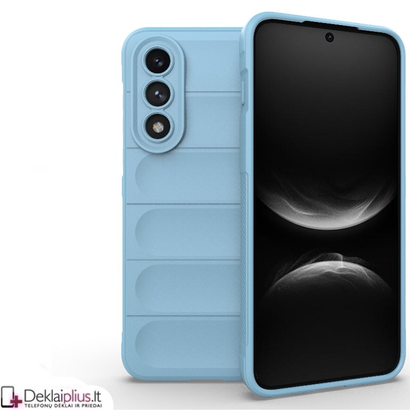 Magic Shield guminis dėklas su kameros apsauga - šviesiai mėlynas (Oneplus Nord 5) Magic Shield guminis dėklas su kameros apsauga - šviesiai mėlynas (Oneplus Nord 5)